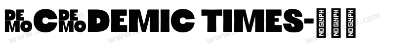 Academic Times字体转换